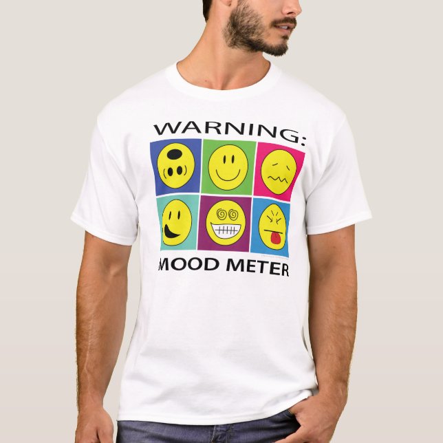 Camiseta Medidor do humor (Frente)