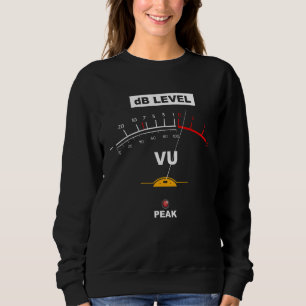 Camiseta Medidor Vu de Volume Vintage Estúdio de Gravação E