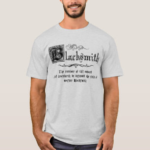 Camiseta Medieval Master Blacksmith