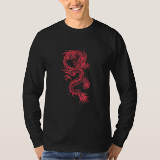 Camiseta Medieval Throne Flying Dragon Men Women