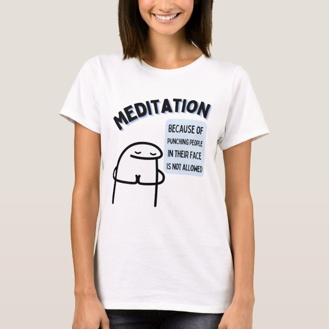 CAMISETA MEDITAÇÃO (Frente)