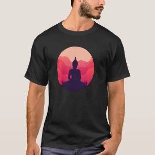 Camiseta Meditação Buda Gautama Zen Y espiritual