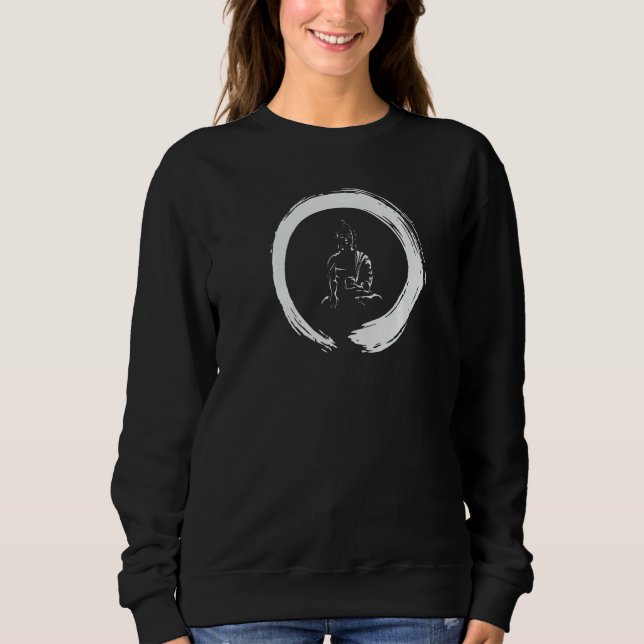 Camiseta Meditação Budismo de Buddha Zen (Frente)