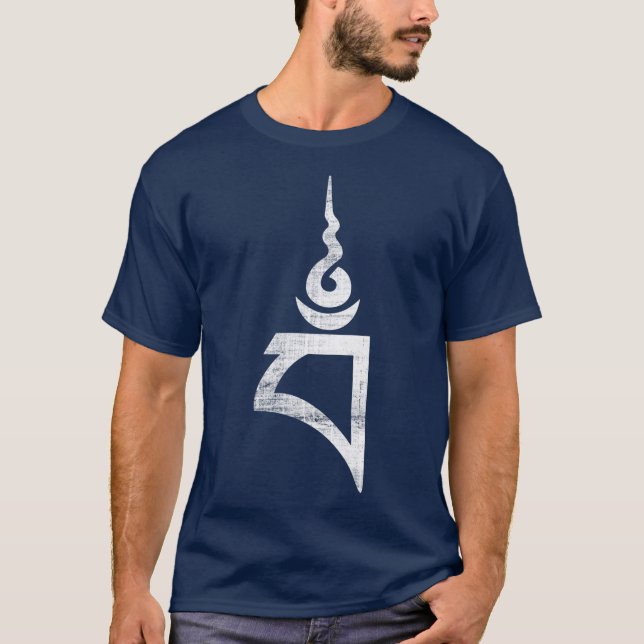 Camiseta Meditação budista Vajrayogini Dharma Tibete BAM (Frente)