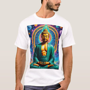 Camiseta Meditação Celestial Buddha Tee de Energia