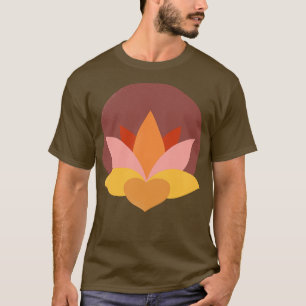 Camiseta Meditação de Flor de Budismo Zen Lotus Yoga