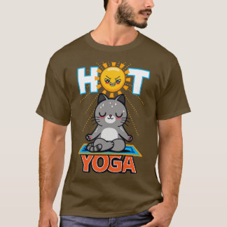 Camiseta Meditação de Gatos de Verão Kawaii, Cute Cute Kawa