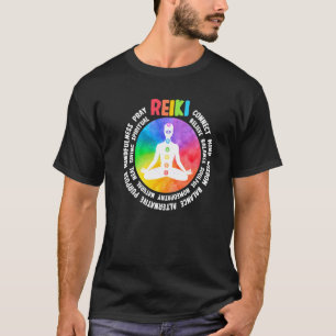 Camiseta Meditação de Healer Holístico para Curar Espiritua