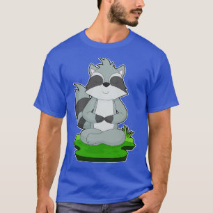 Camiseta Meditação de Malhação Racoon Yoga