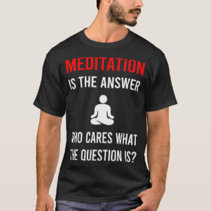 Camiseta Meditação de Respostas Zen