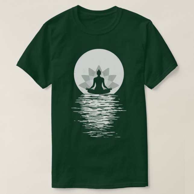 Camiseta Meditação de Saúde Yoga Yogi Yogini Sai das Rapari (Frente do Design)