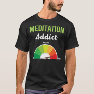 Camiseta Meditação de vício Mindful