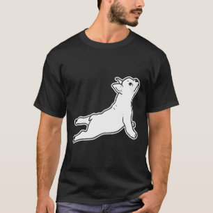 Camiseta Meditação de Yoga Bulldog Francês
