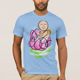 Camiseta Meditação do Monge Lótus