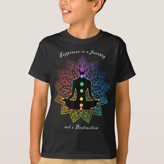 Camiseta Meditação espiritual (Frente)