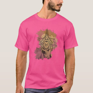 Camiseta Meditação espiritual budista budista Zen budismo M