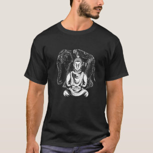 Camiseta Meditação espiritual budista Elefão budista