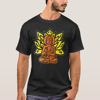 Camiseta Meditação espiritual budista Zen para Buda Yoga