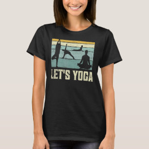 Camiseta Meditação espiritual de Yoga vamos