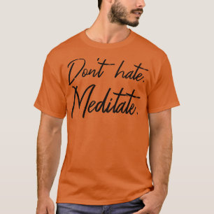 Camiseta Meditação III do não-ódio