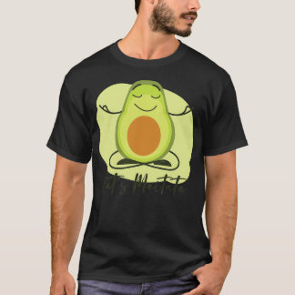 Camiseta Meditação Letx27s Avocado