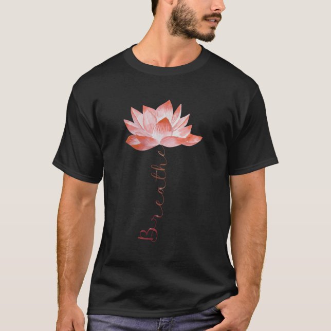 Camiseta Meditação Lotus Flower Yoga Zen Namaste (Frente)