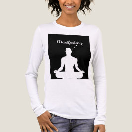 Camiseta Meditação Manifestante Visual para Vibes Positivas