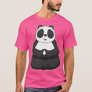 Camiseta Meditação Panda Yoga 1