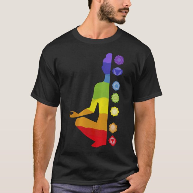 Camiseta Meditação S2 Chakra Chakras (38) (Frente)