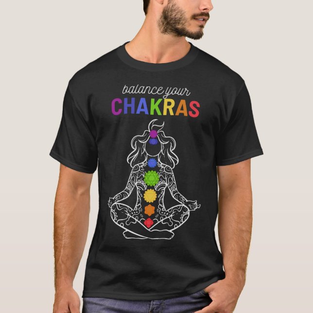 Camiseta Meditação S2 Chakra Chakras (46) (Frente)