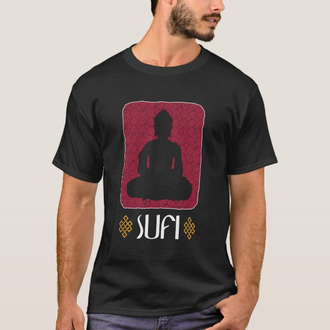 Camiseta Meditação Sufi Yoga Espiritual (Frente)