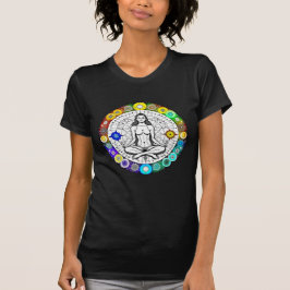 Camiseta Meditação Tranquil e Serena Pacífica