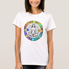 Camiseta Meditação Tranquil e Serena Pacífica