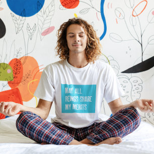 Camiseta Meditação Vipassana Pode Compartilhar Meus Méritos