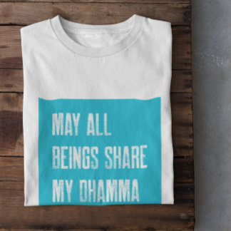 Camiseta Meditação Vipassana Pode Todos Compartilhar Minha