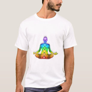 Camiseta Meditação Yaga E Malhação De Chakras Yoga