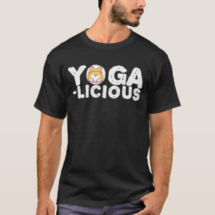 Camiseta Meditação Yoga Fofo-Fofo Iogalosa, Esticando O