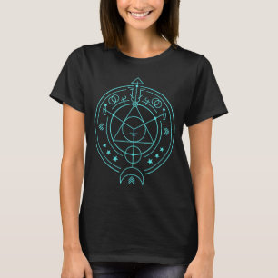 Camiseta Meditação Yoga Geométrica Sagrada Reiki Nova Era A
