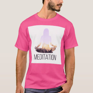 Camiseta Meditação Yoga pela paz