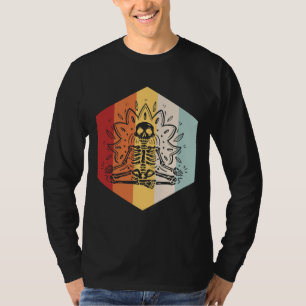 Camiseta Meditação Yoga Zen Yogi Vintage Indian Yoga