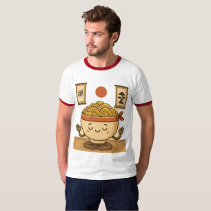 Camiseta Meditação Zen Noodles
