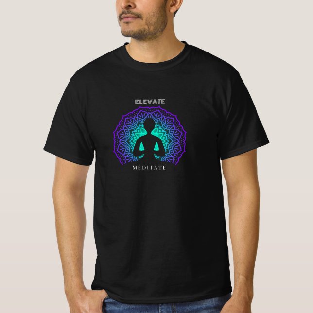 Camiseta Meditar Elevate (Frente)