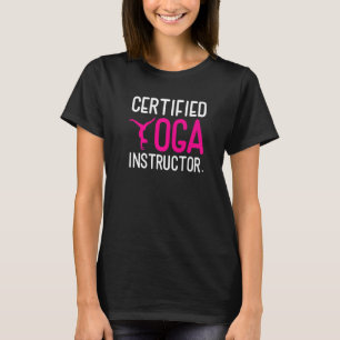 Camiseta Meditat de budismo instrutor de ioga certificada