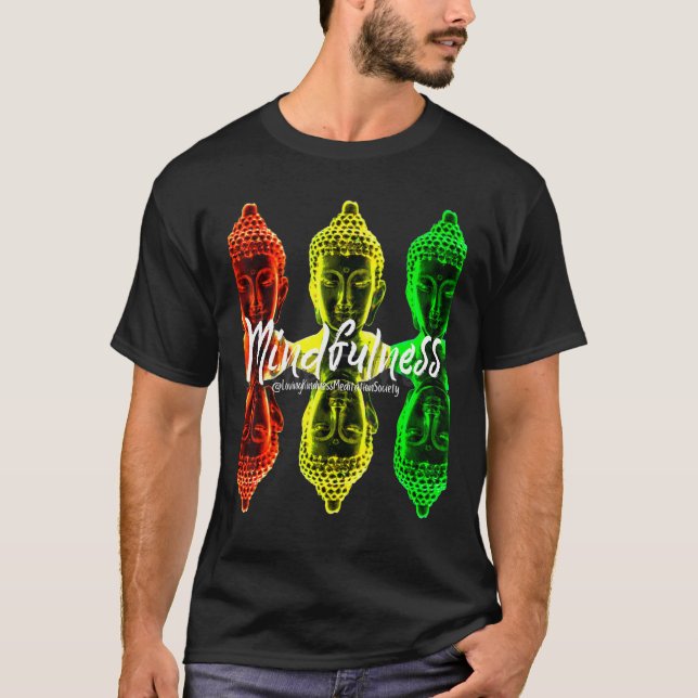Camiseta Meditat espiritual do budismo do budismo (Frente)