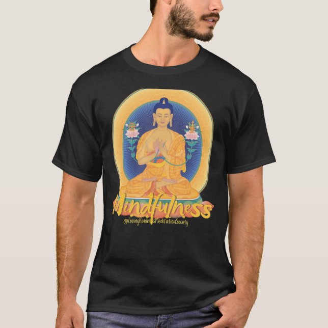 Camiseta Meditat espiritual do budismo do budismo (Frente)