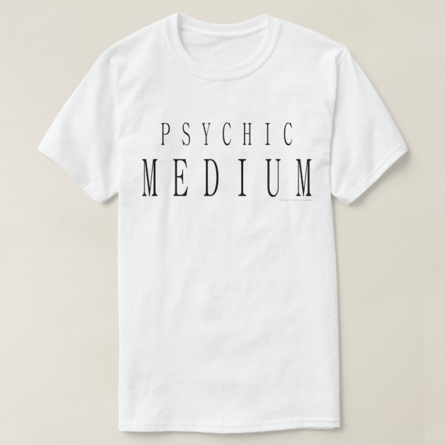 Camiseta Médium Psíquico (Frente do Design)