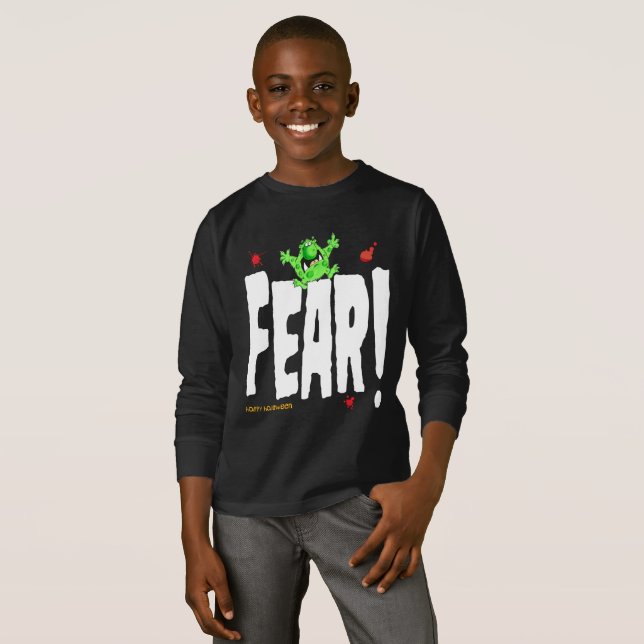 Camiseta Medo!!! (Frente Completa)