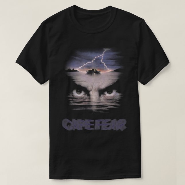 Camiseta Medo à Beira-Mar (Frente do Design)