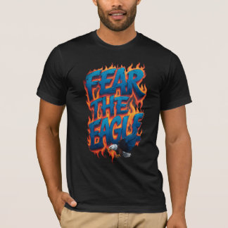 Camiseta Medo Da Águia Poster de Águia Apertada