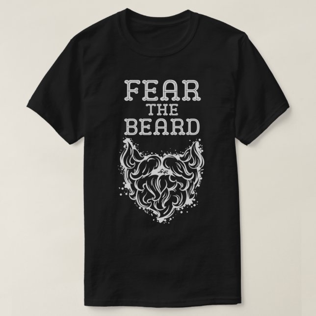 Camiseta Medo da barba 58 (Frente do Design)